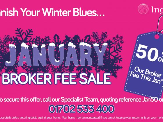 Banish the January Blues with 50% Off our Broker Fee this January!